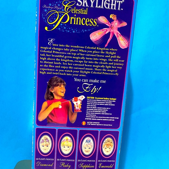 SKYLIGHT CELESTIAL PRINCESS CAROUSEL HORSE LIGHT N’ SOUND MUSIC VTG 1996 WORKS! - Picture 4 of 16